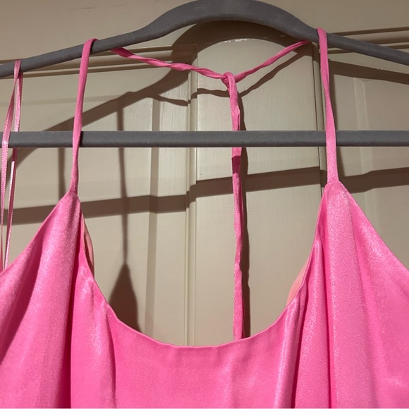 NWT Something Navy Silky Essential Slip Dress - Picture 11 of 15